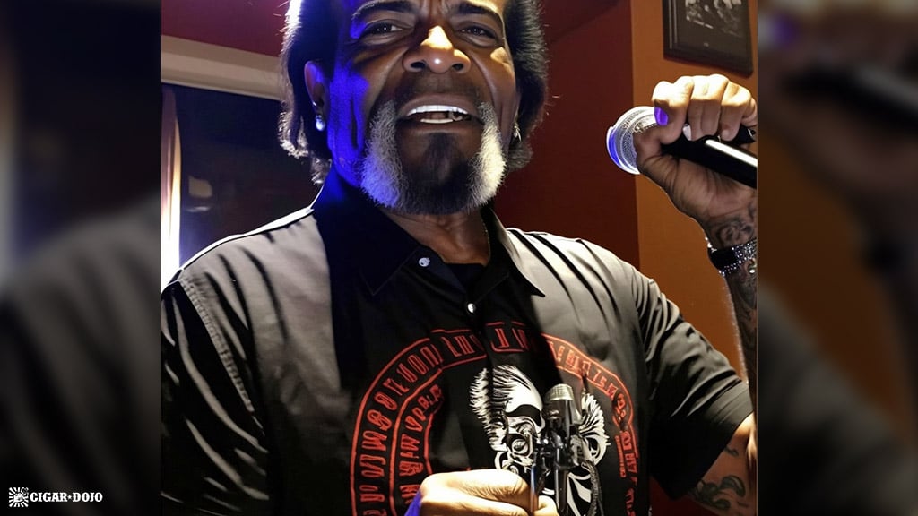 James Brown after ai MidJourney mashup