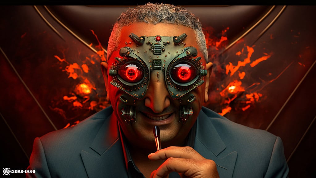 Rocky Patel after ai MidJourney mashup