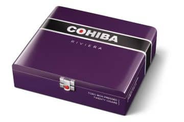 Cohiba Riviera cigar box closed