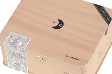 Warped Sky Moon cigar box closed