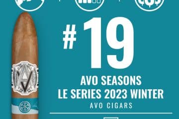AVO Seasons Limited Edition Series 2023 Winter No. 19 Cigar of the Year 2023