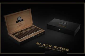 Atabey Black Ritos NFT cigar box display