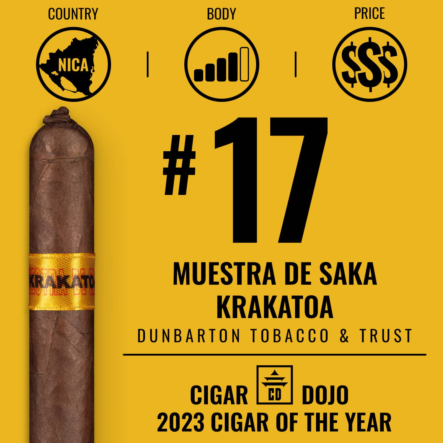 krakatoa cigarettes DTT Muestra de Saka Krakatoa