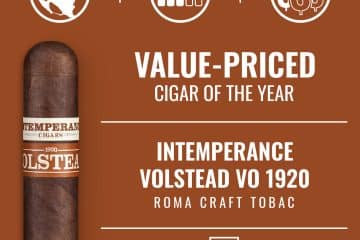 RoMa Craft Intemperance Volstead VO 1920 Value-Priced Cigar of the Year 2023