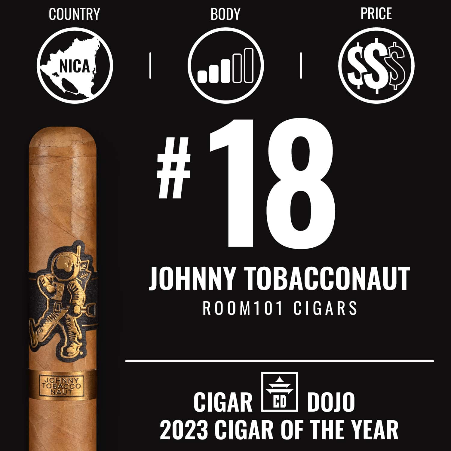 tobacco 18 Room101 Johnny Tobacconaut