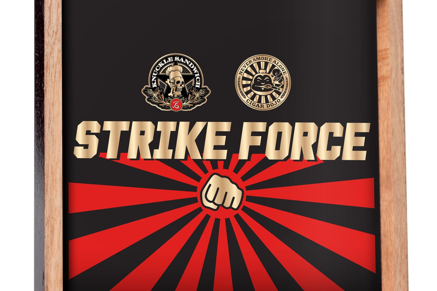 Espinosa Knuckle Sandwich Strike Force cigar box interior