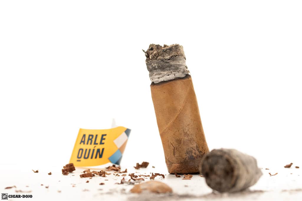 Fratello Arlequín Connecticut Robusto cigar nub finished