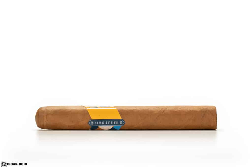 Fratello Arlequín Connecticut Robusto cigar side view