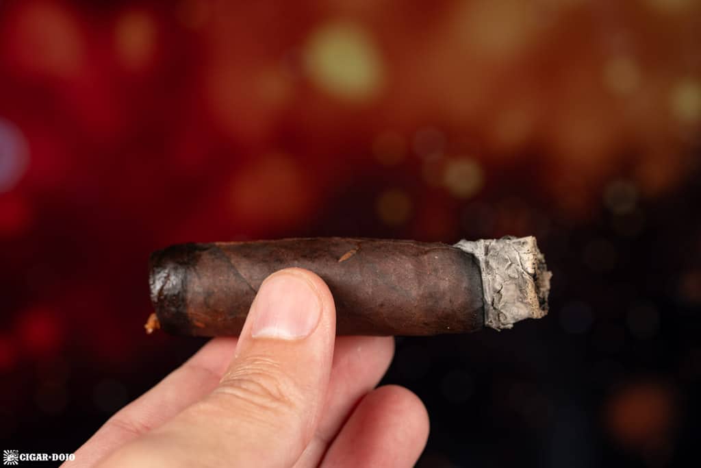 EP Carrillo Maduro Toro cigar smoking