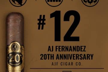 AJ Fernandez 20th Anniversary No. 12 Cigar of the Year 2024