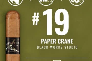 Black Works Studio Paper Crane No. 19 Cigar of the Year 2024