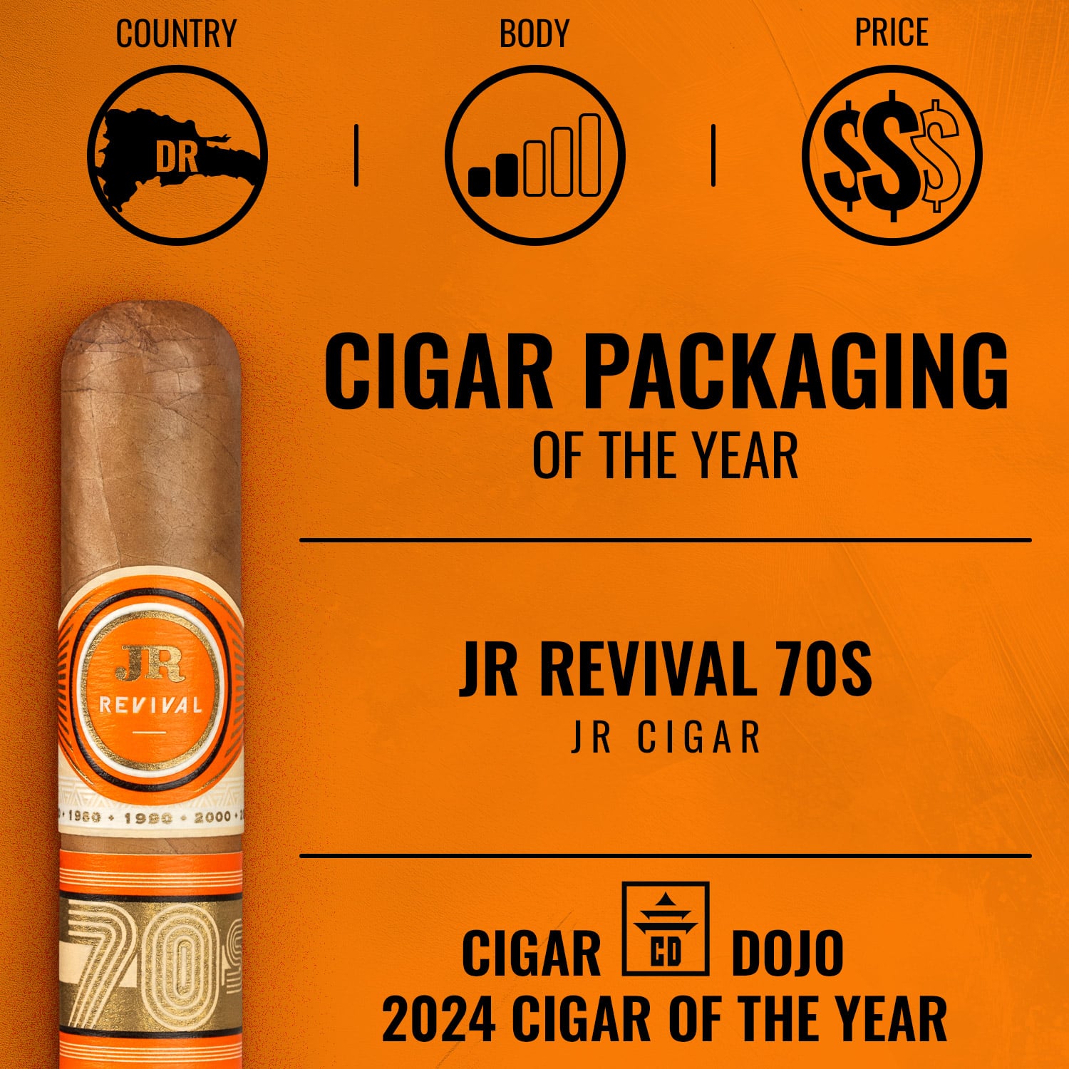 jr tobacco JR Revival 70s