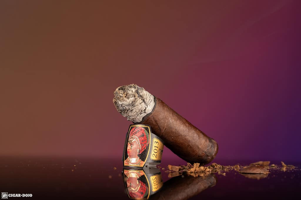 Caldwell Long Live the Queen Maduro Queen's Chalice cigar nub finished