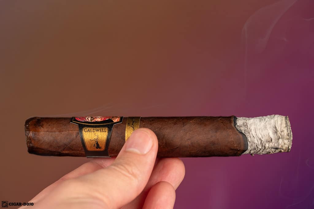 Caldwell Long Live the Queen Maduro Queen's Chalice cigar smoking