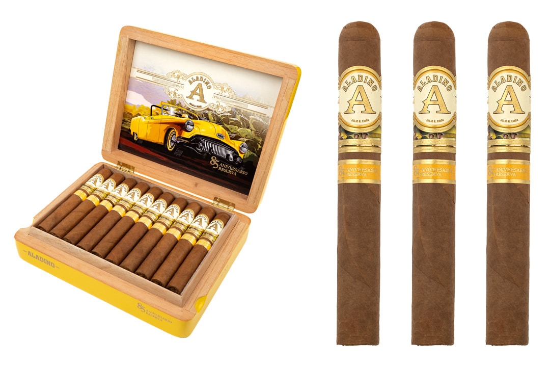 Julio Eiroa Unveils Aladino 85 Aniversario Reserva Cigar - Cigar Dojo