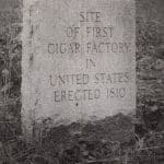 Primer Fabrica 1810 commemorative stone newspaper