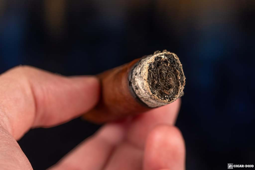 Crowned Heads Las Calaveras Edición Limitada 2024 LC48 cigar ash