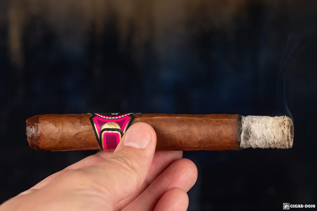 Crowned Heads Las Calaveras Edición Limitada 2024 LC48 cigar smoking