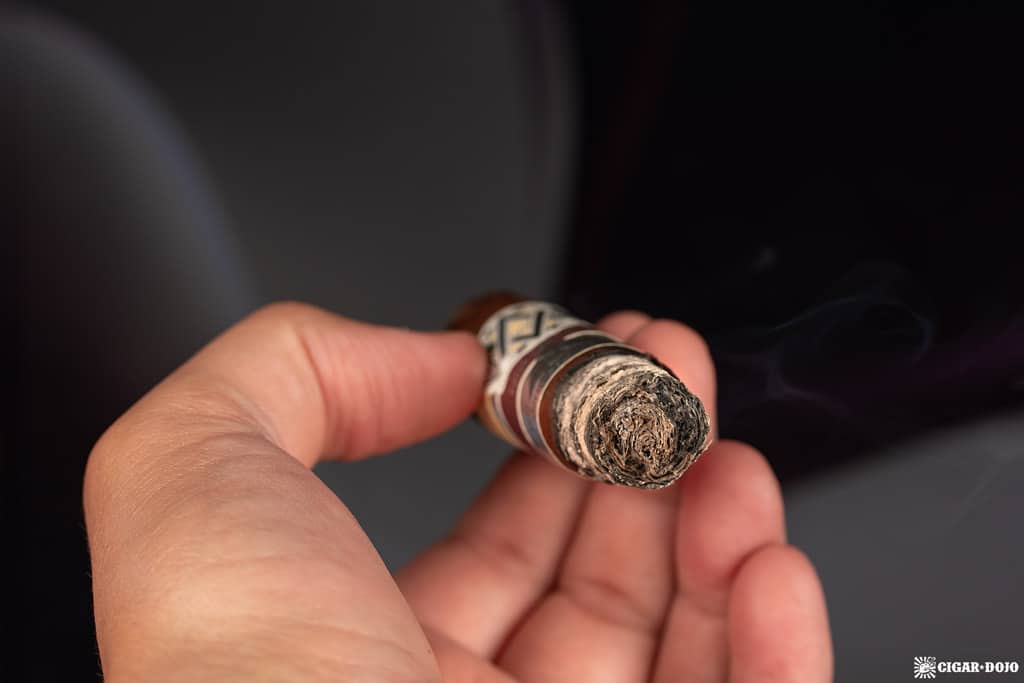 AVO Syncro 10th Anniversary Limited Edition cigar ash