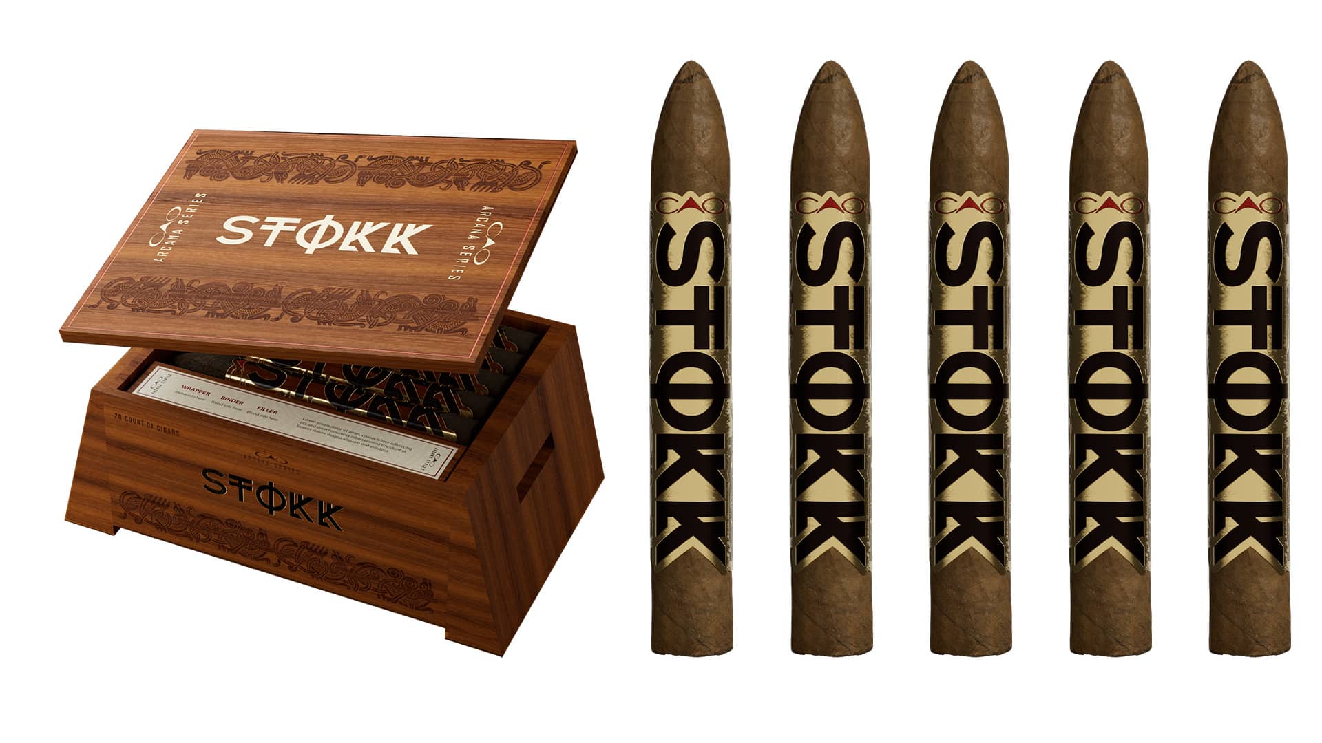 CAO Launches Experimental Stokk Cigar with Mid-Smoke Flavor Shift - Cigar  Dojo
