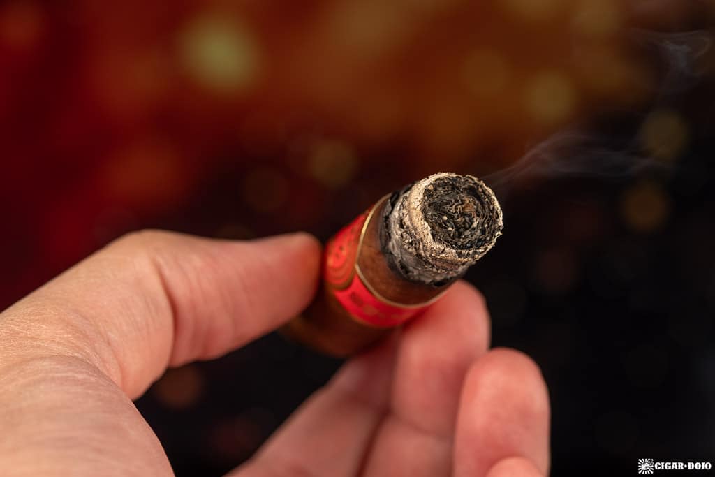 Dunbarton Tobacco & Trust Year of the Duque cigar ash