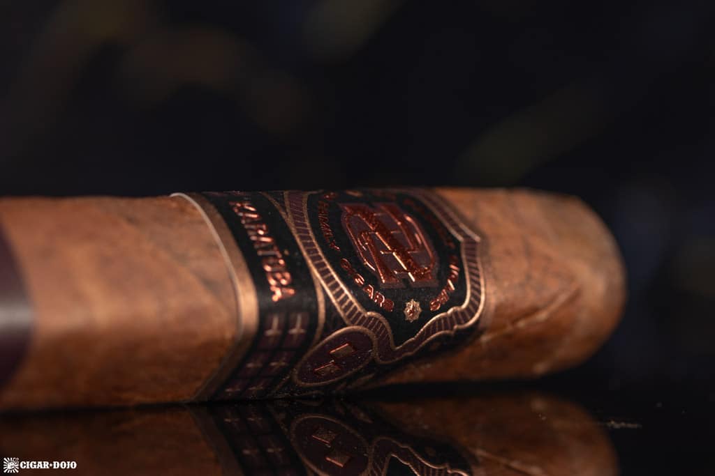 OZ Family Cigars Karatoba Robusto cigar band