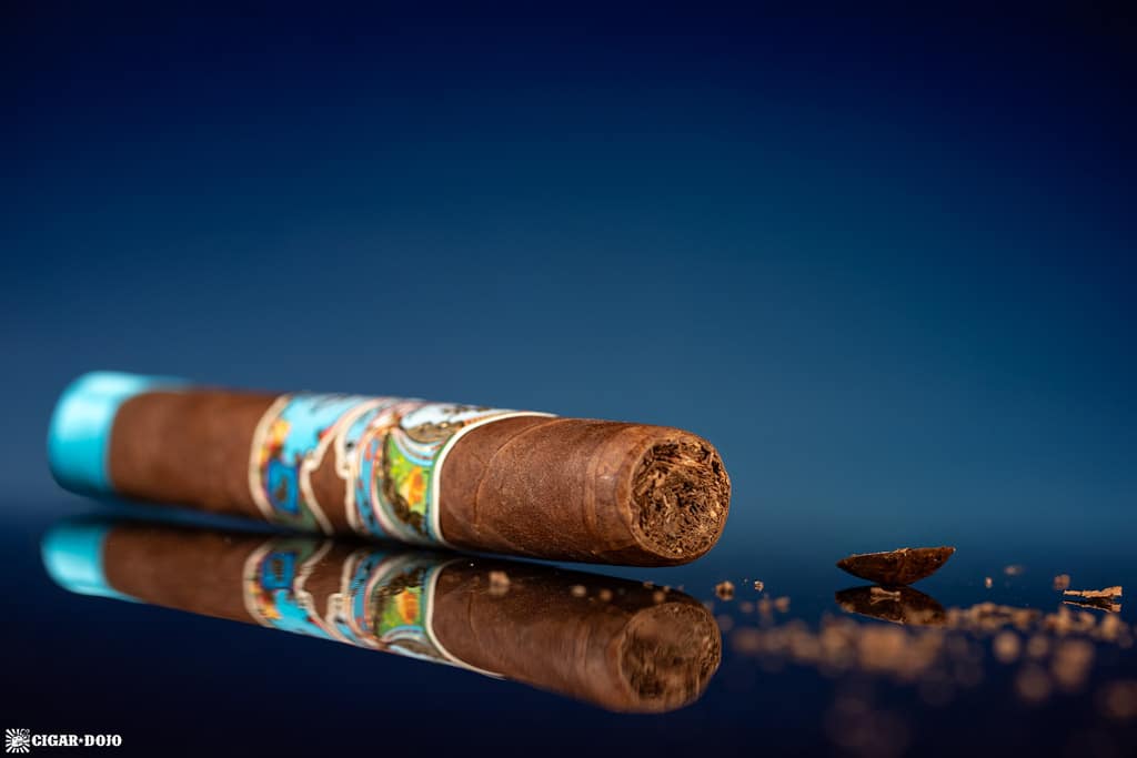 My Father Blue Toro cigar head cut cap