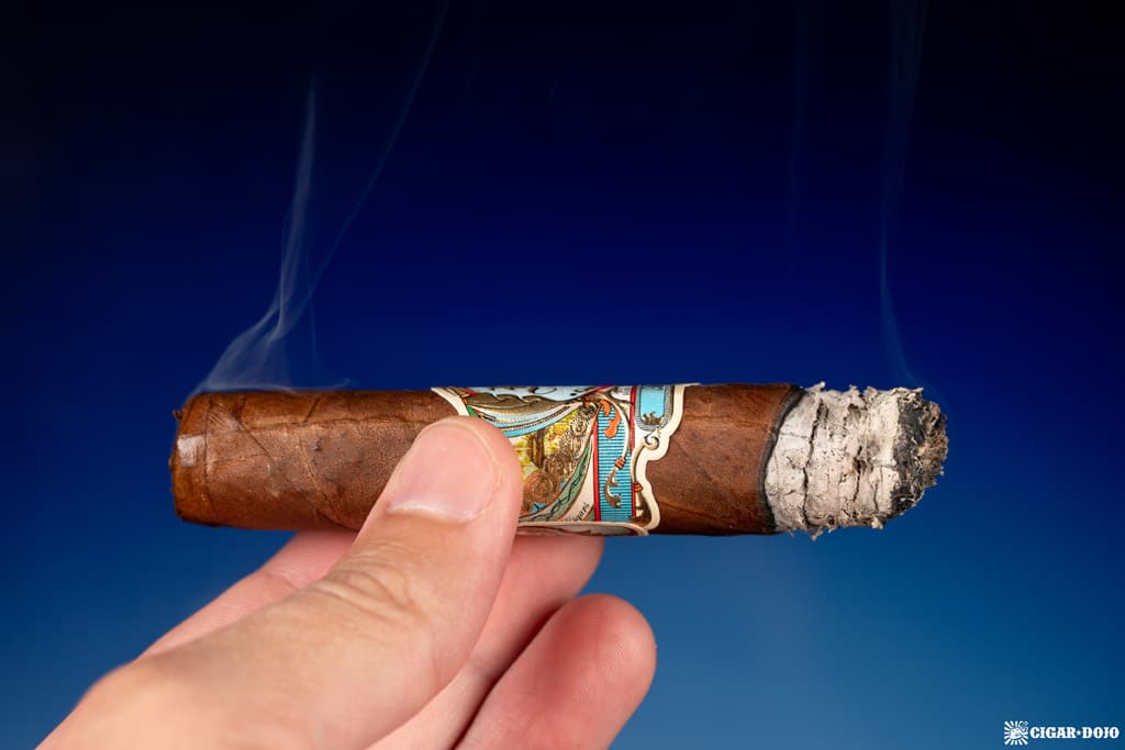 My Father Blue Toro cigar smoking