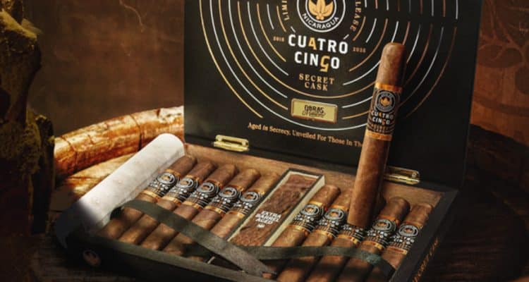 secret tobacco Joya de Nicaragua Revives Original Cuatro Cinco Blend with New “Secret  Cask” Release