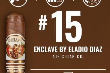AJF Enclave by Eladio Diaz No. 15 Cigar of the Year 2025