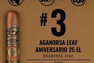 Aganorsa Leaf Aniversario 25 Edición Limitada No. 3 Cigar of the Year 2025