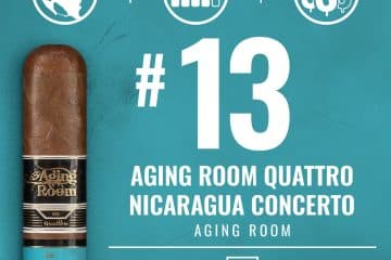 Aging Room Quattro Nicaragua Concerto No. 13 Cigar of the Year 2025