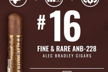 Alec Bradley Fine & Rare ANB-228 No. 16 Cigar of the Year 2025