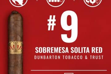 Dunbarton Sobremesa Solita Red No. 9 Cigar of the Year 2025