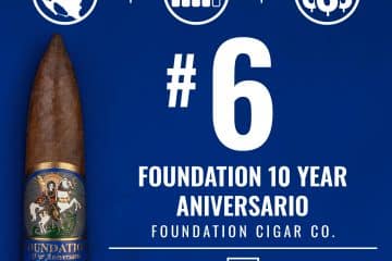 Foundation 10 Year Aniversario No. 6 Cigar of the Year 2025