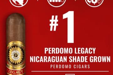 Perdomo Legacy Shade Grown No. 1 Cigar of the Year 2025