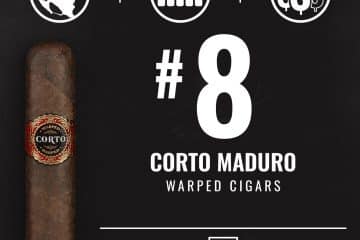 Warped Corto Maduro No. 8 Cigar of the Year 2025