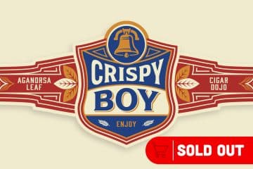 Aganorsa Leaf x Cigar Dojo Crispy Boy cigars sold out